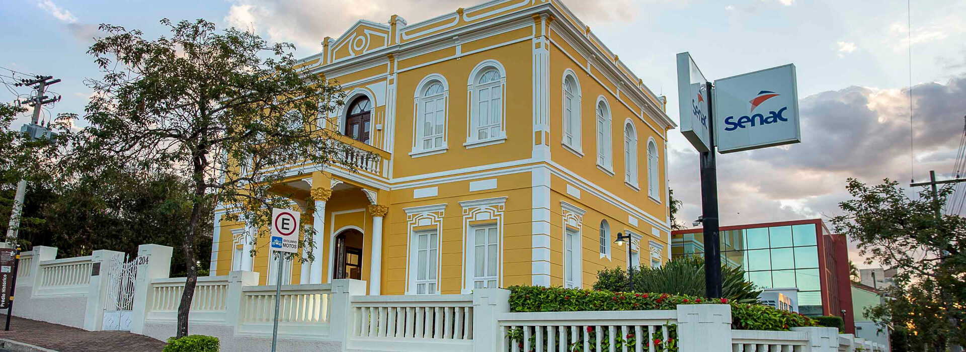 Fachada Senac São João da Boa Vista