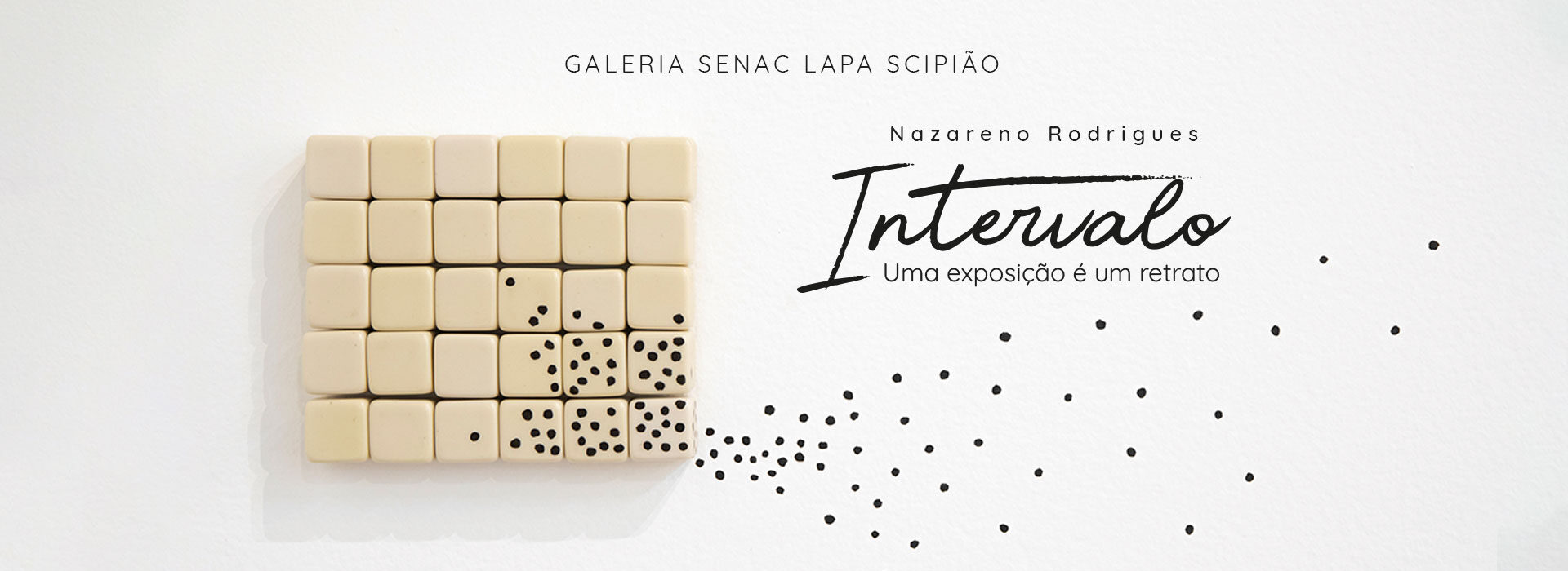 Exposição Intervalo - Nazareno Rodrigues no Senac Lapa Scipião