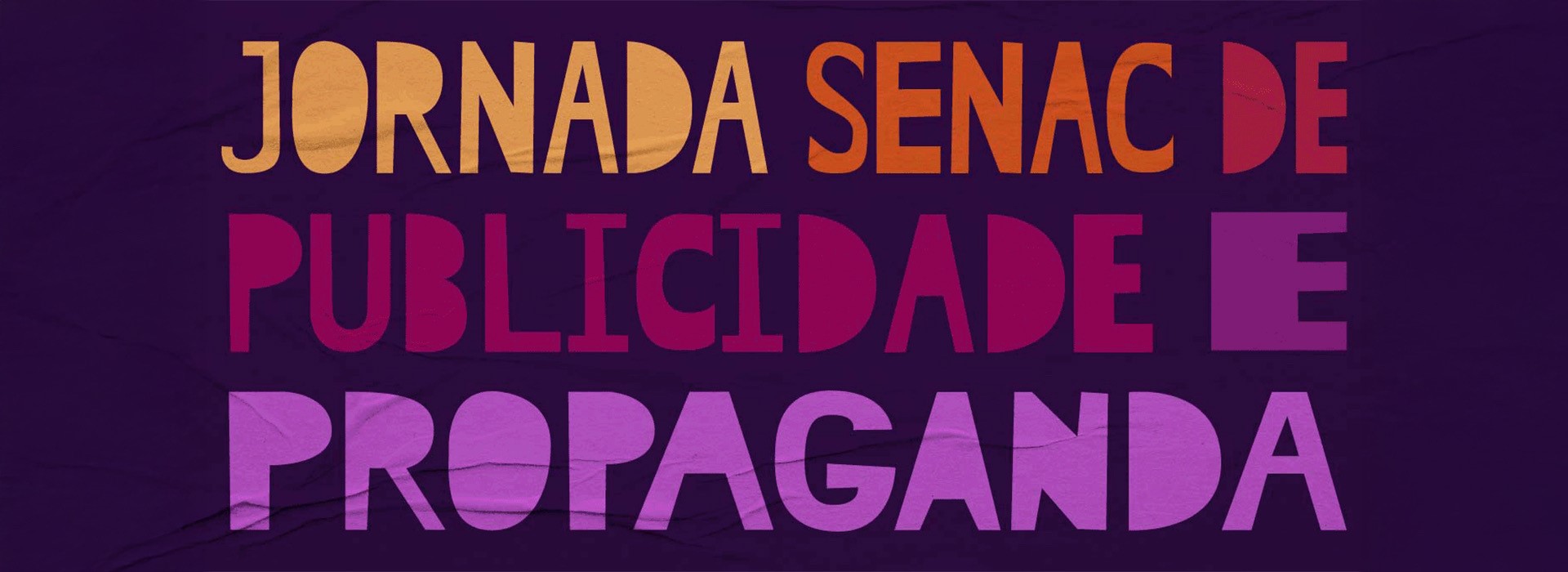 Capa Jornada de Publicidade e Propaganda